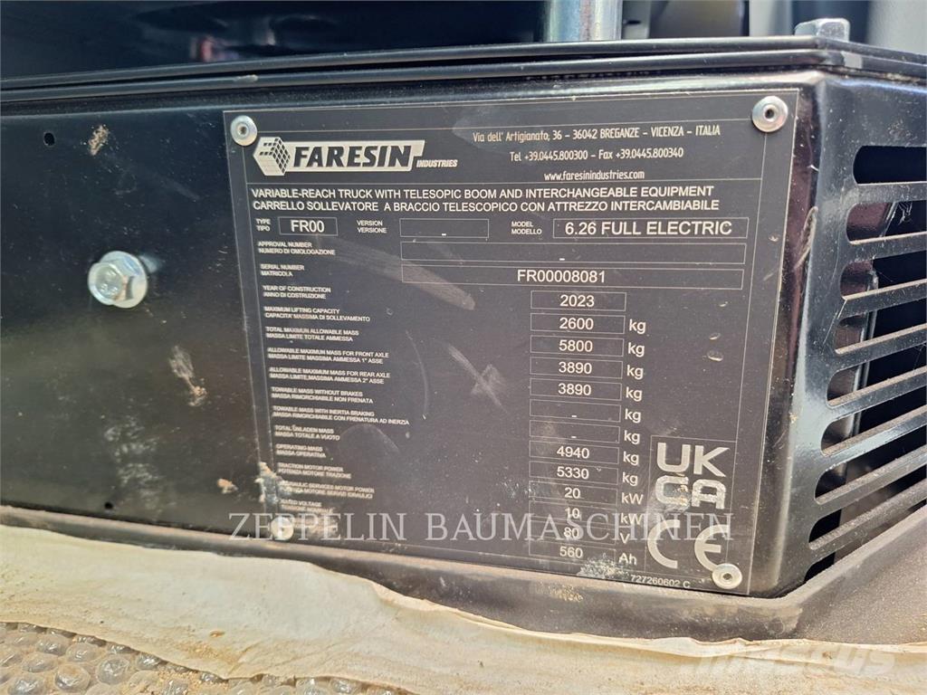 Faresin 6.26E Teleskoplastare