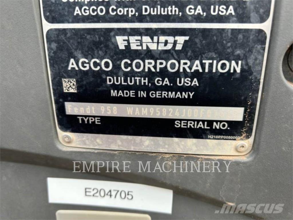 Fendt FT933G6 Traktorer