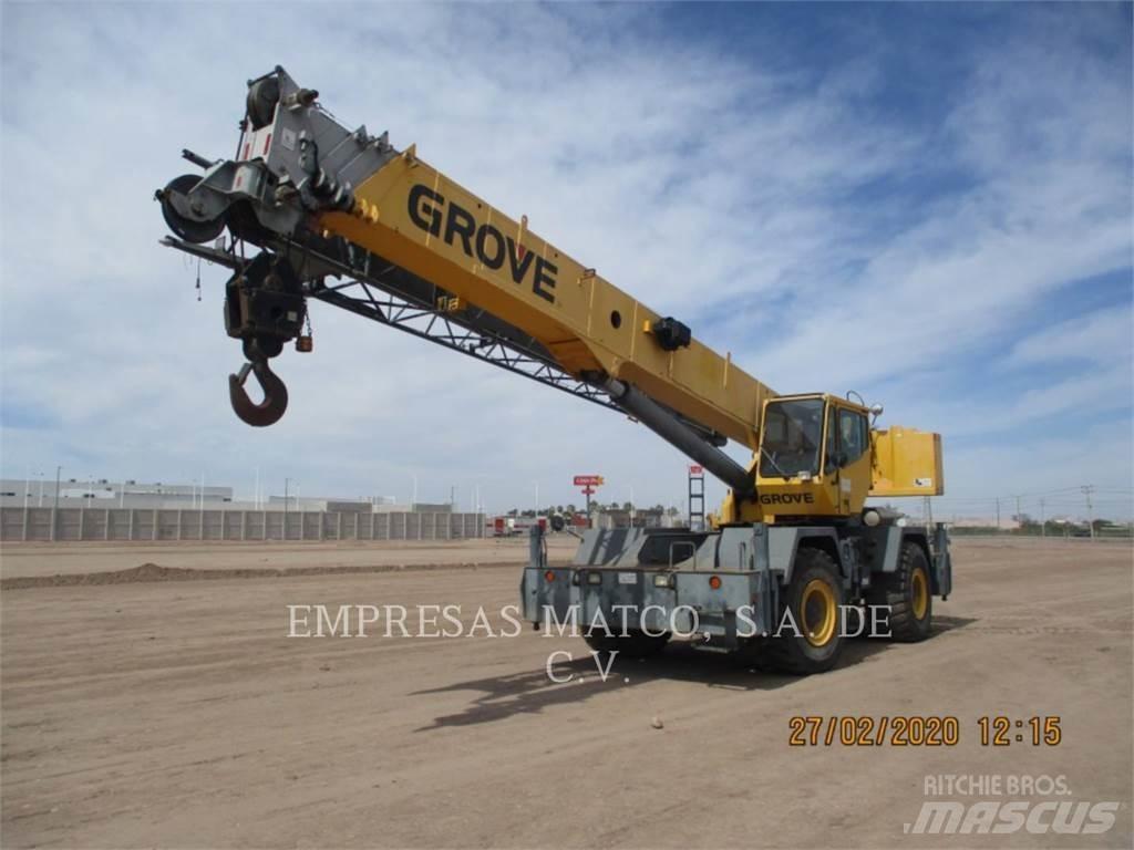 Grove RT600E Allterrängkranar