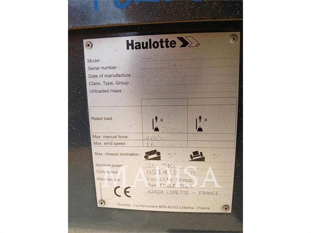 Haulotte HA20RTJPRO Bomliftar