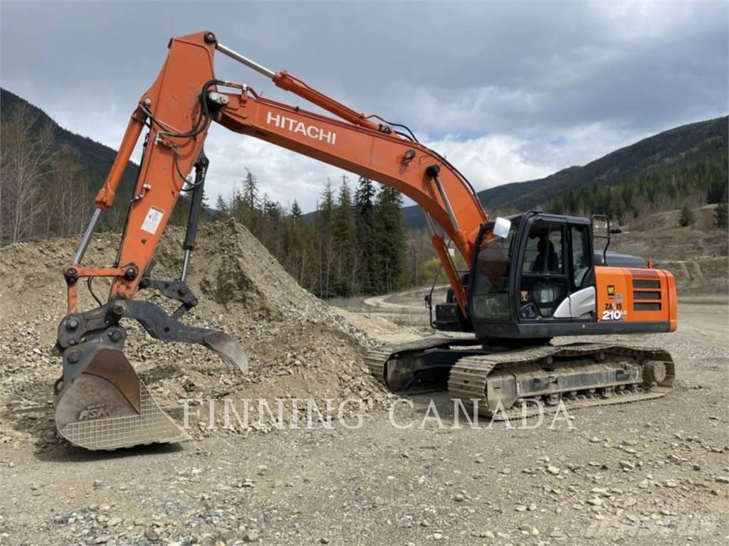 Hitachi ZX210LC Bandgrävare