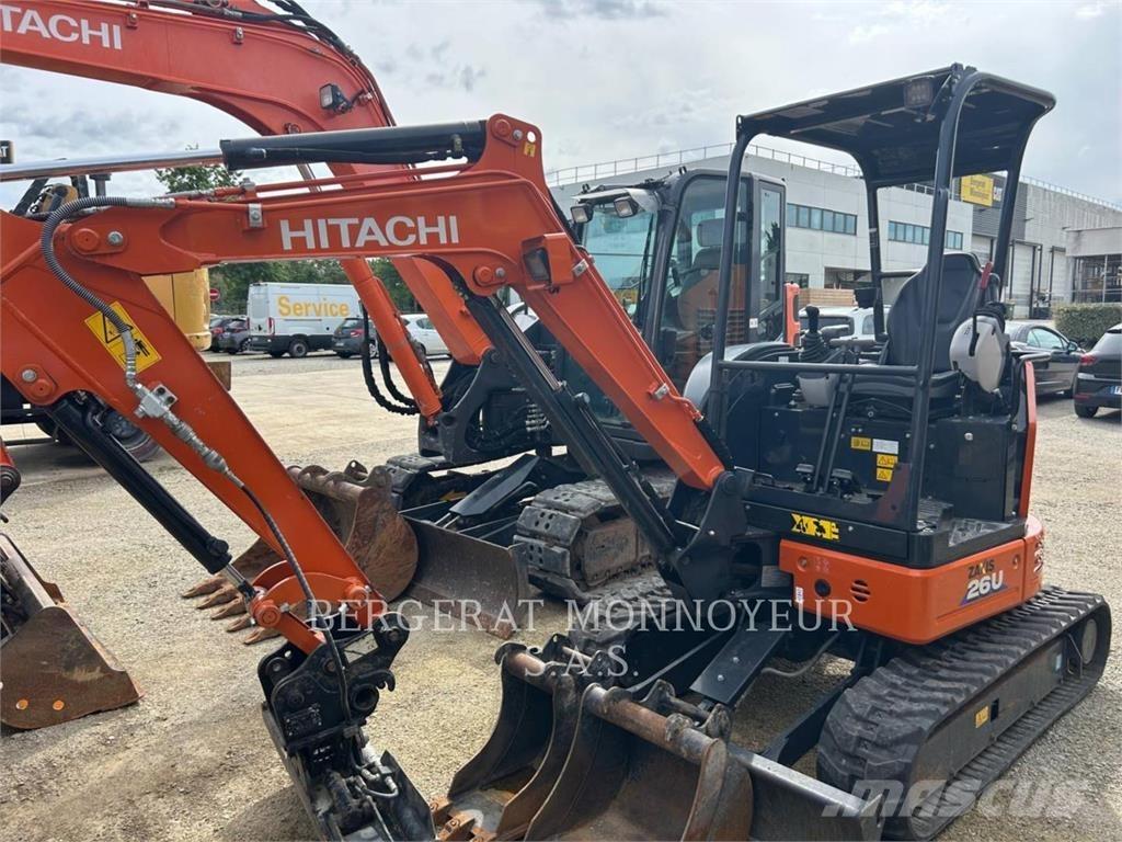 Hitachi ZX26U-6 Bandgrävare