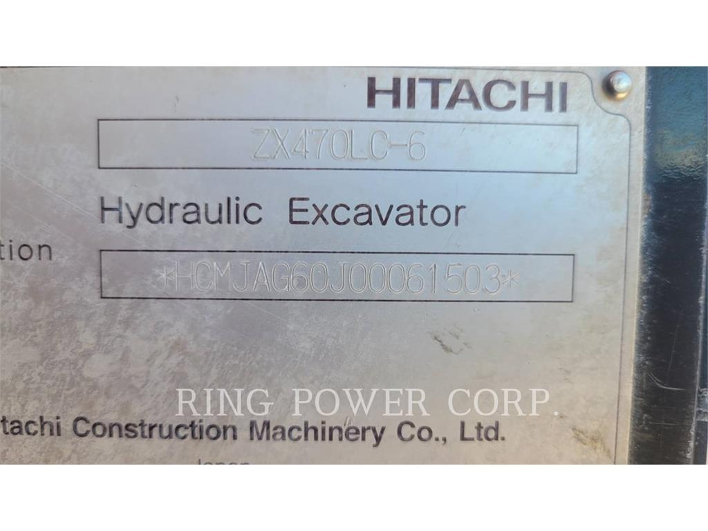 Hitachi ZX470LC6 Bandgrävare