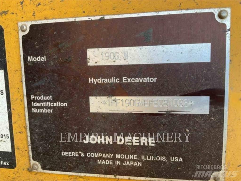 John Deere 190G Bandgrävare
