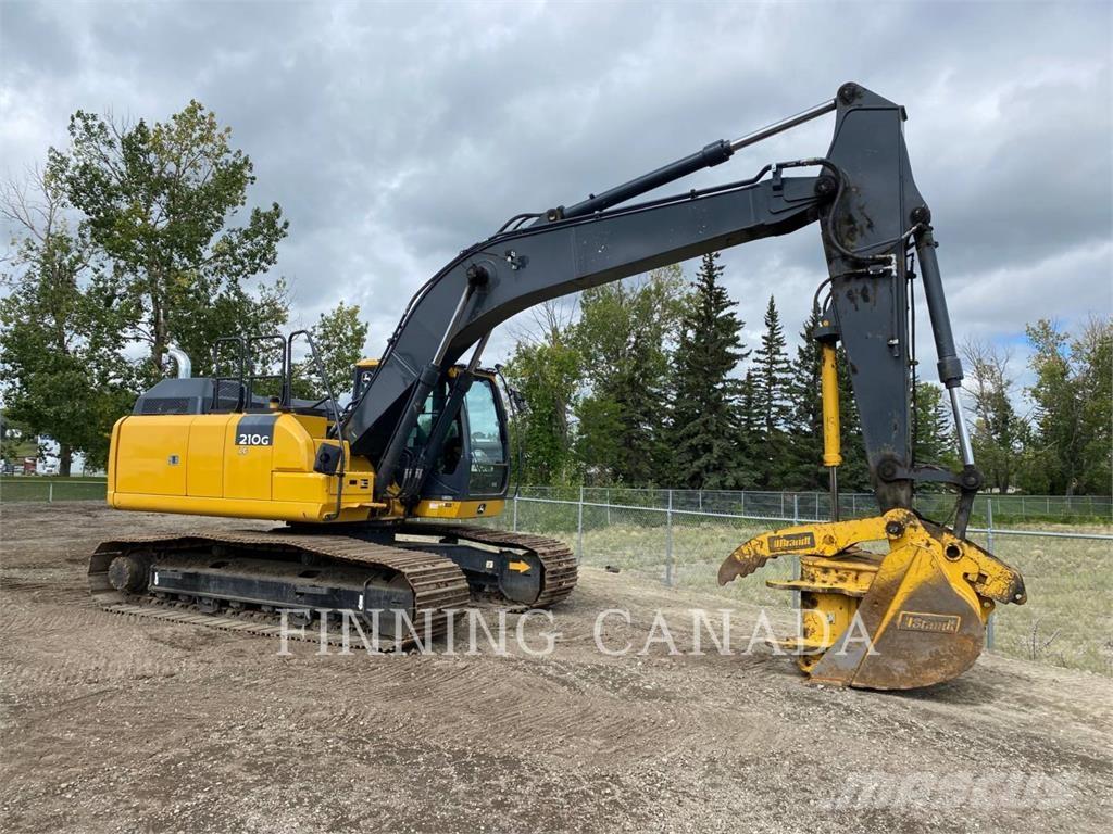 John Deere 210G Bandgrävare