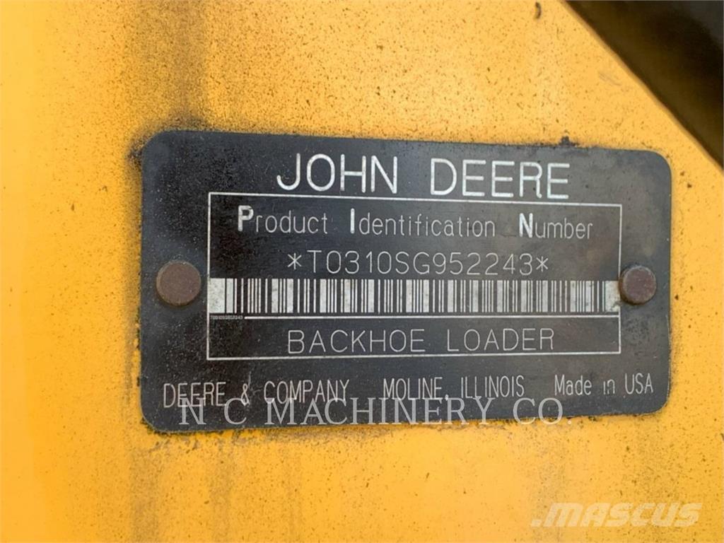 John Deere 310SG Grävlastare