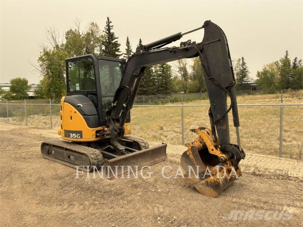 John Deere 35G Crawler excavators