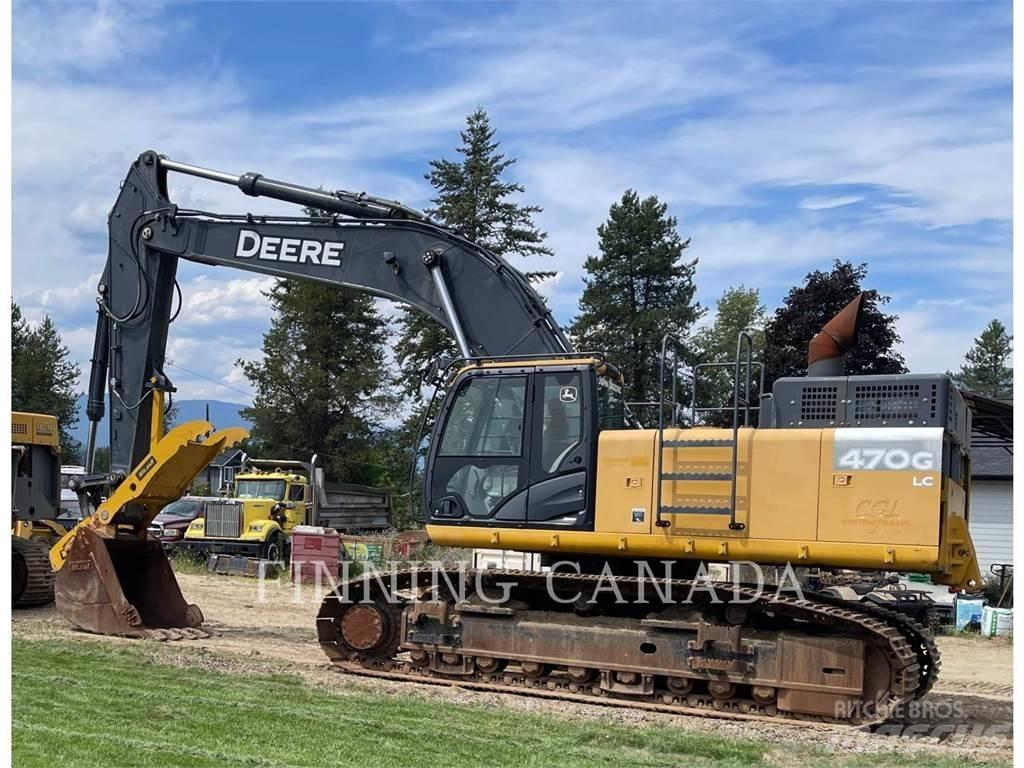 John Deere 470G Bandgrävare
