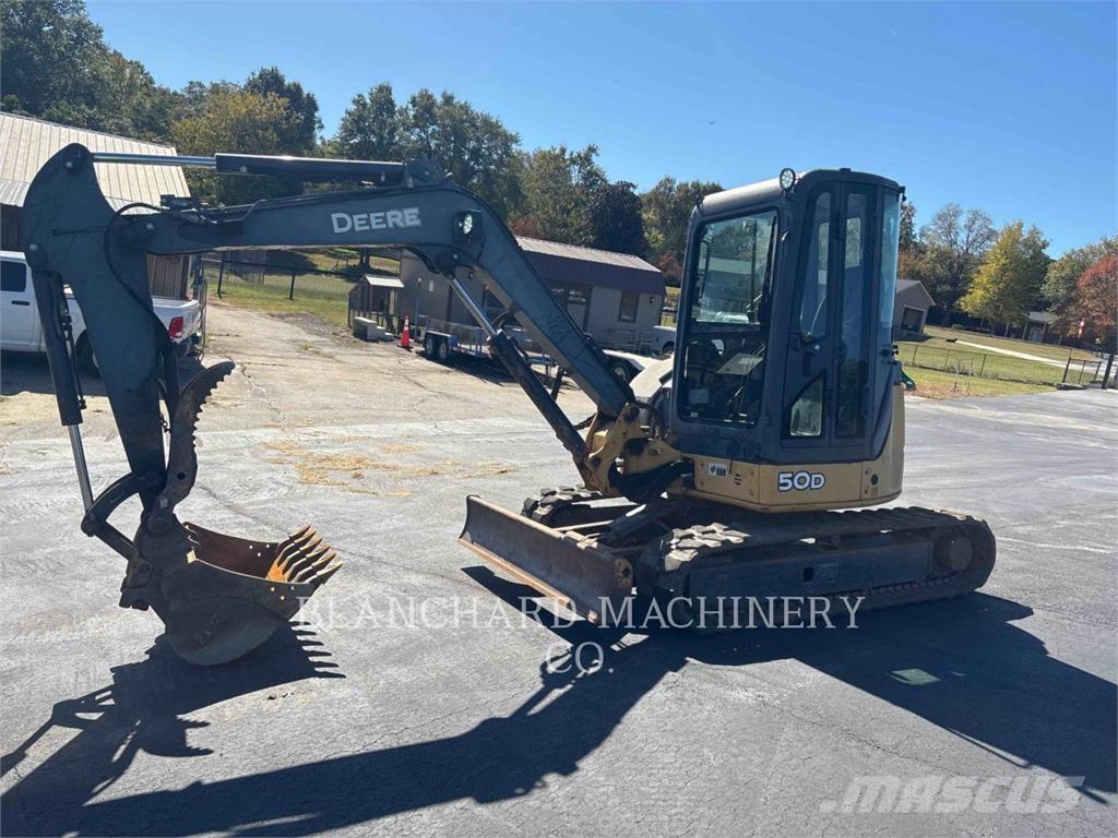 John Deere 50D Bandgrävare