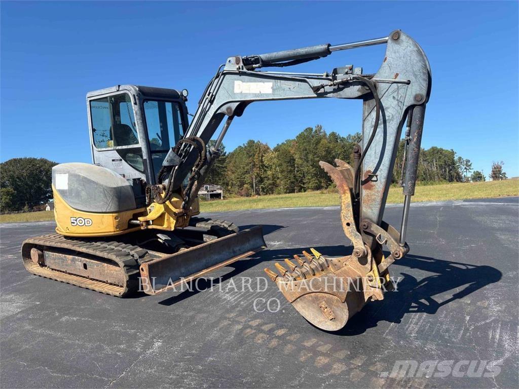 John Deere 50D Bandgrävare