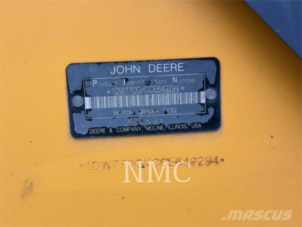 John Deere 770G_JD Väghyvlar