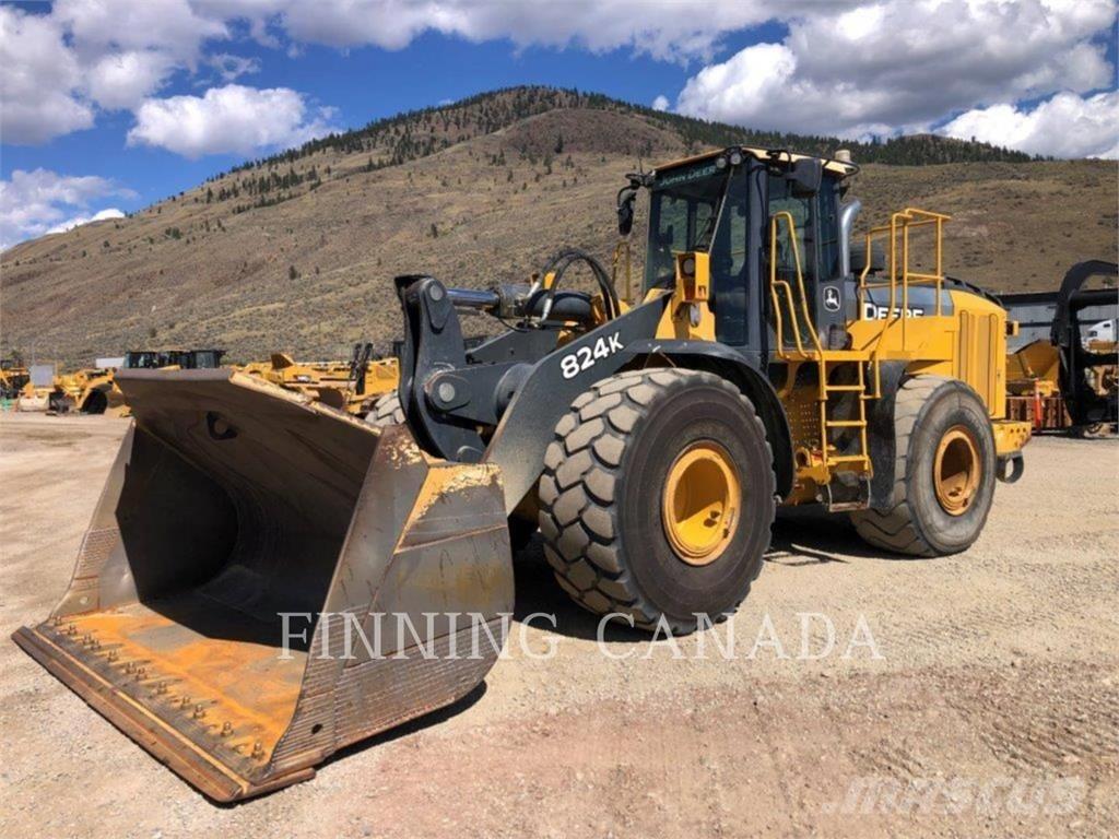 John Deere 824K Hjullastare