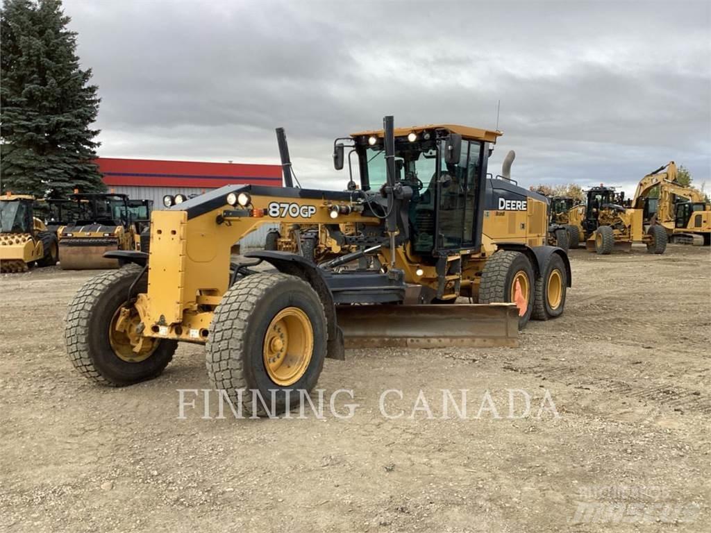John Deere 870G Väghyvlar