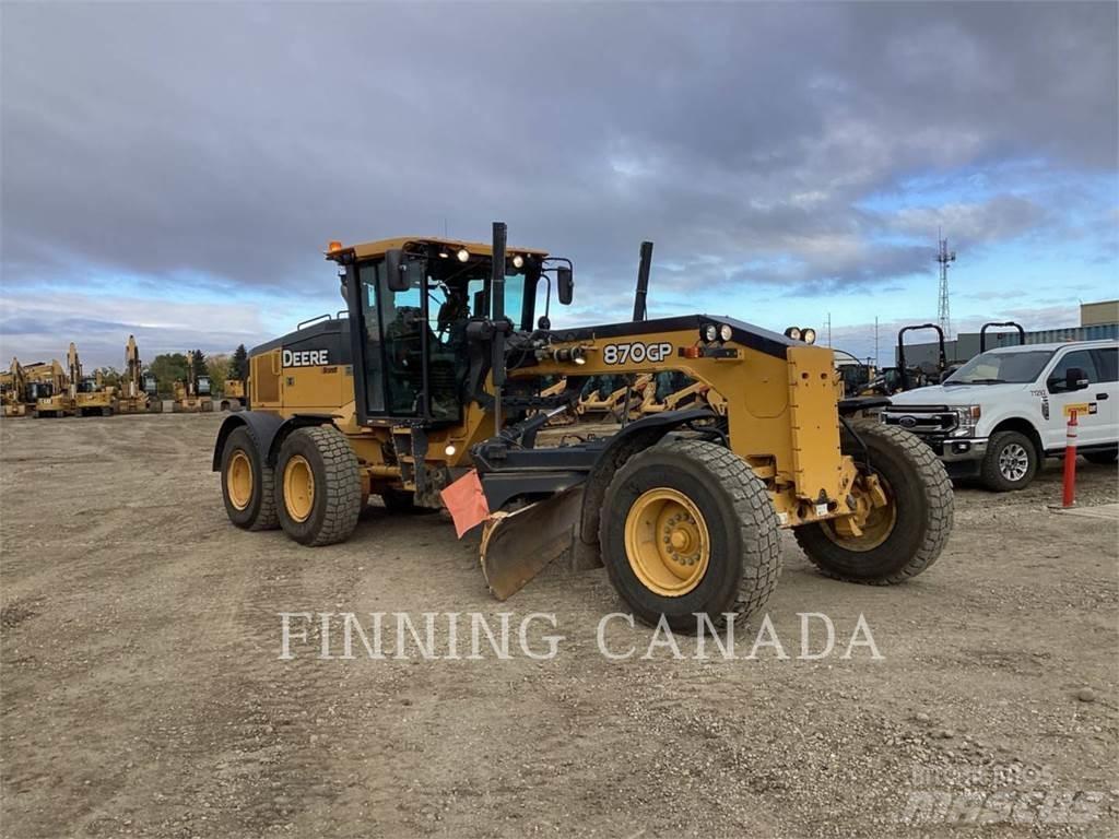 John Deere 870G Väghyvlar