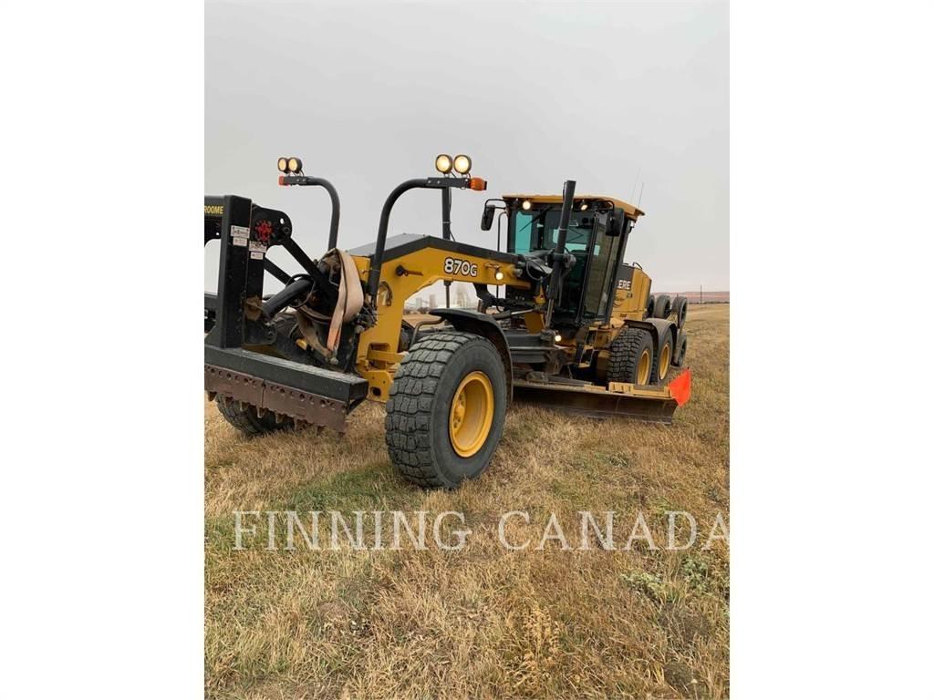 John Deere 870G Väghyvlar
