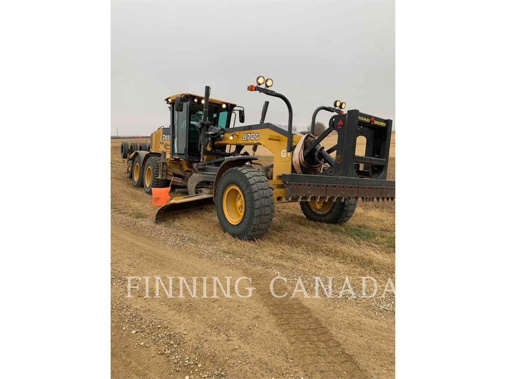 John Deere 870G Väghyvlar