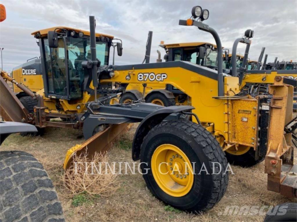 John Deere 870GP Väghyvlar