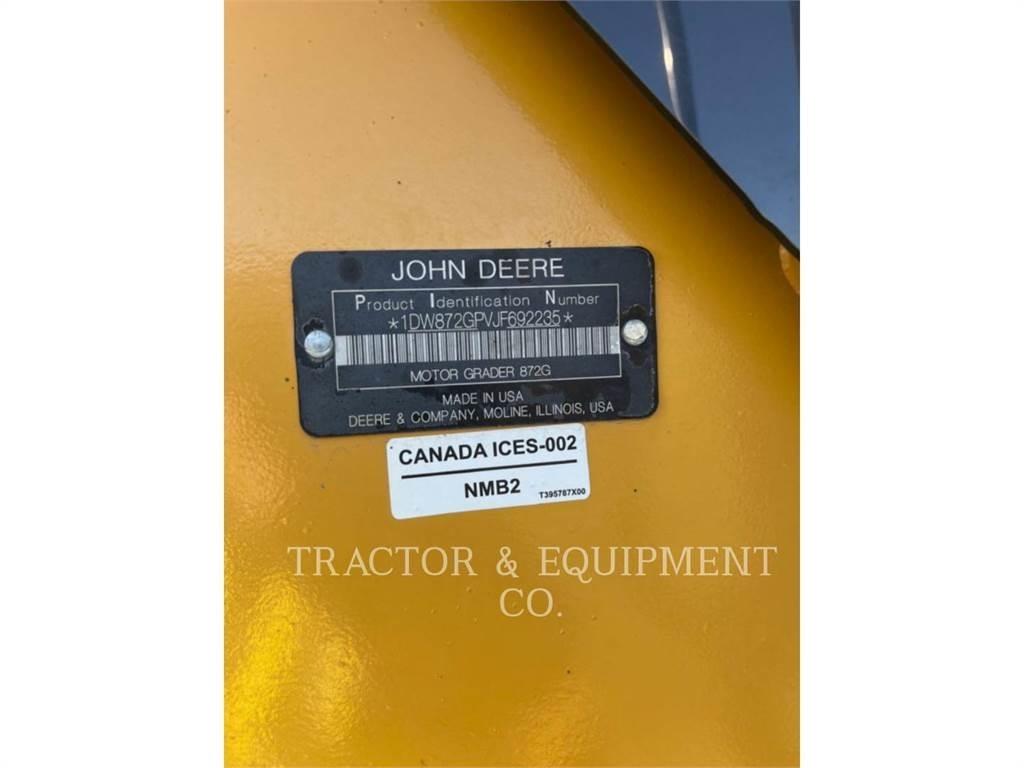John Deere 872GP Väghyvlar