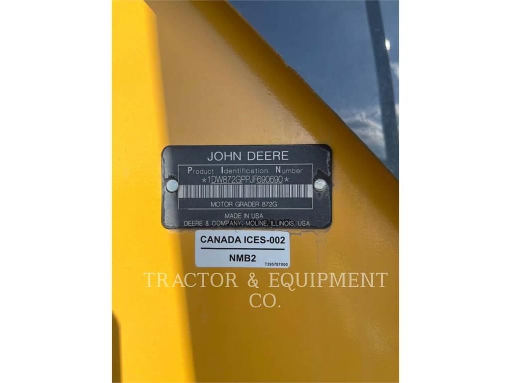 John Deere 872GP Väghyvlar