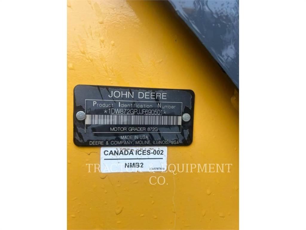 John Deere 872GP Väghyvlar