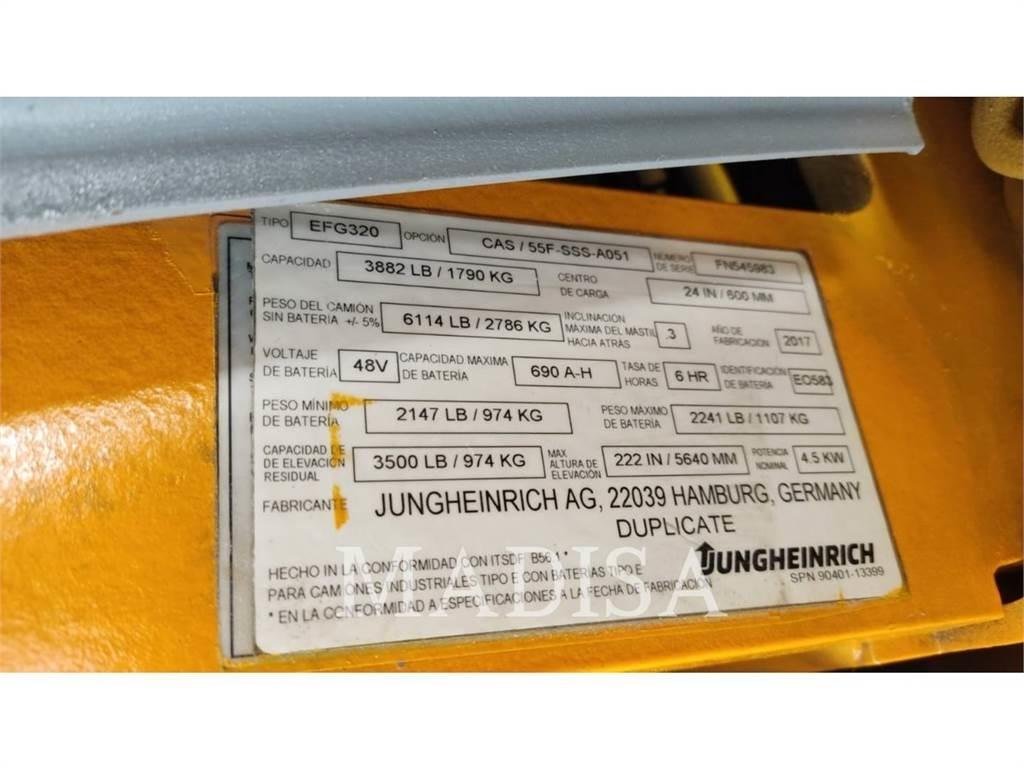 Jungheinrich EFG320-48V Övriga motviktstruckar