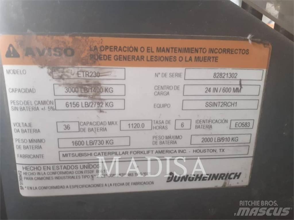 Jungheinrich ETR230D Elmotviktstruckar