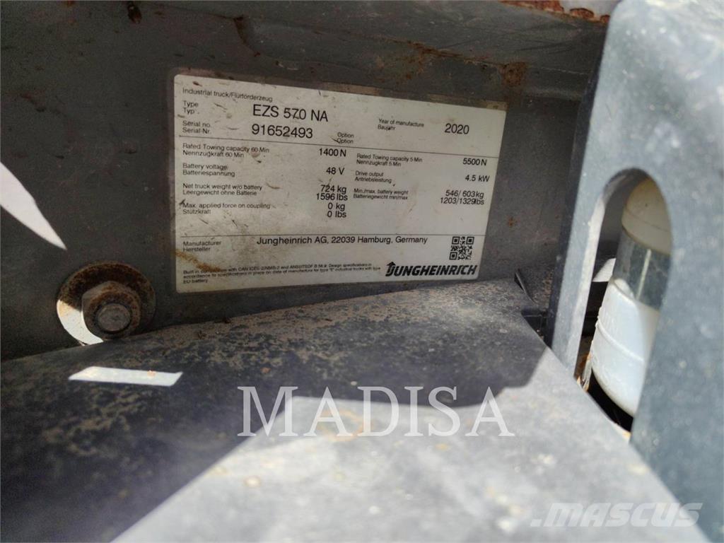 Jungheinrich EZS 570 Elmotviktstruckar
