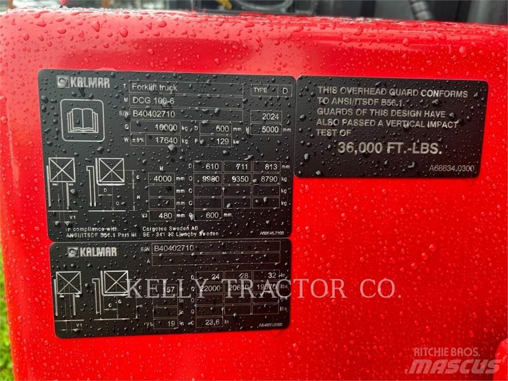 Kalmar DCG100-6 Dieselmotviktstruckar