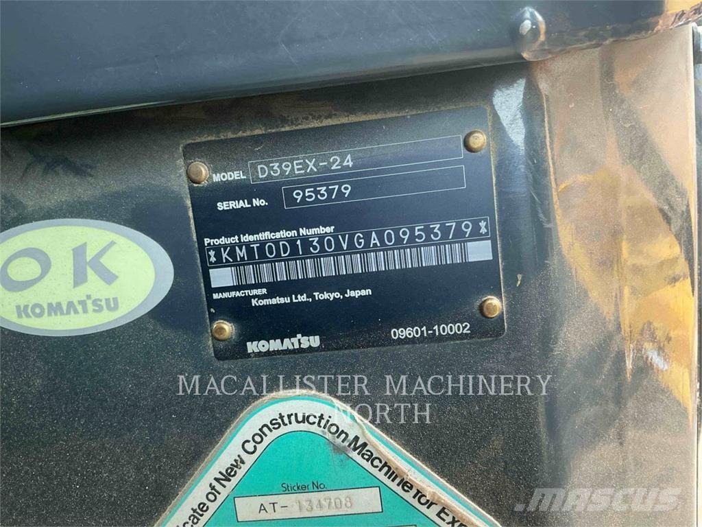 Komatsu D39EX-24 Bandschaktare