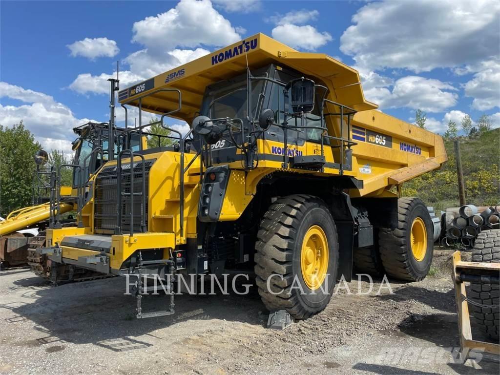 Komatsu HD605-8 Midjestyrd dumper