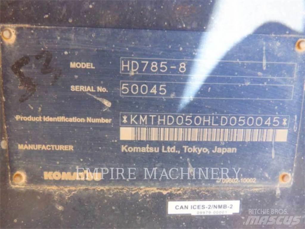 Komatsu HD785-8 Midjestyrd dumper