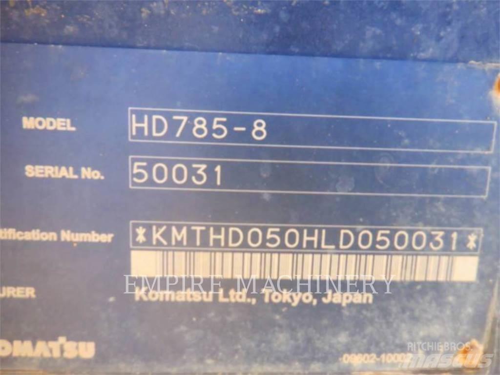 Komatsu HD785-8 Midjestyrd dumper