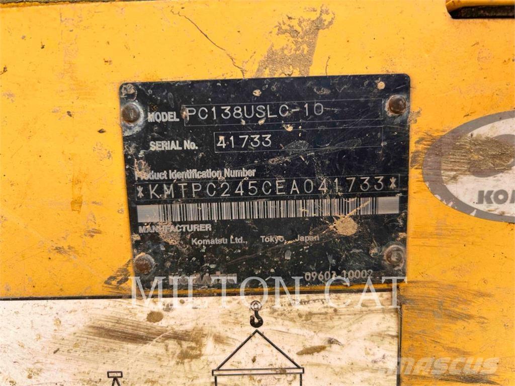 Komatsu PC138USLC-10 Bandgrävare