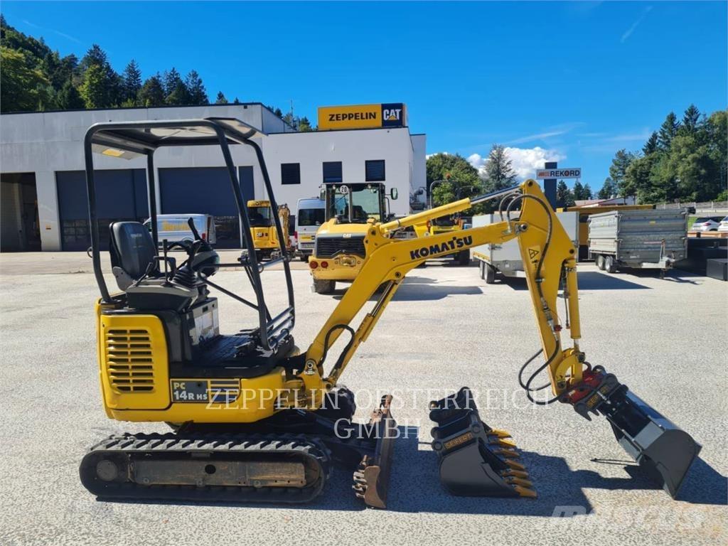 Komatsu PC14R HS Bandgrävare