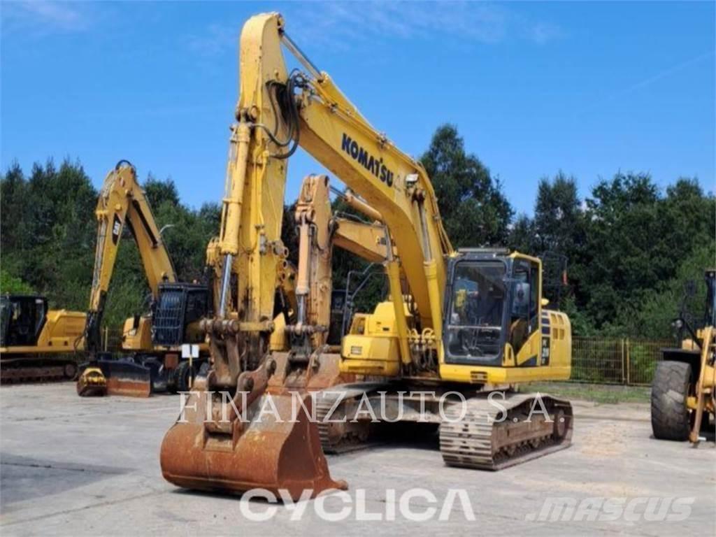 Komatsu PC210 Bandgrävare