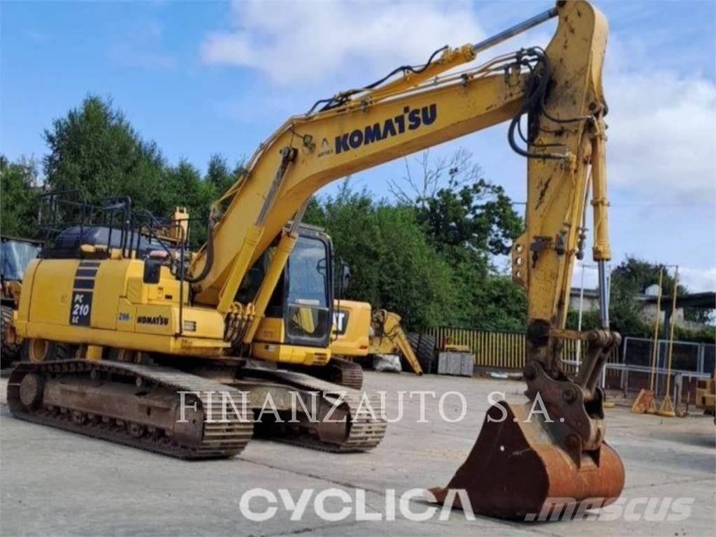 Komatsu PC210 Bandgrävare