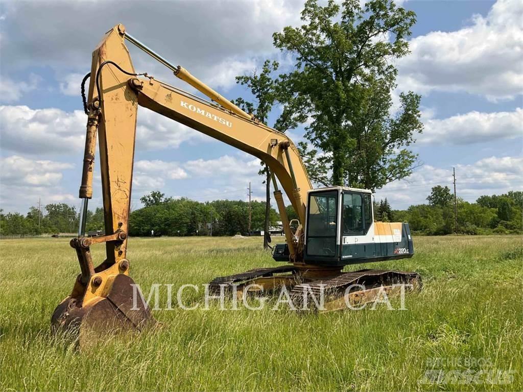 Komatsu PC220 Bandgrävare