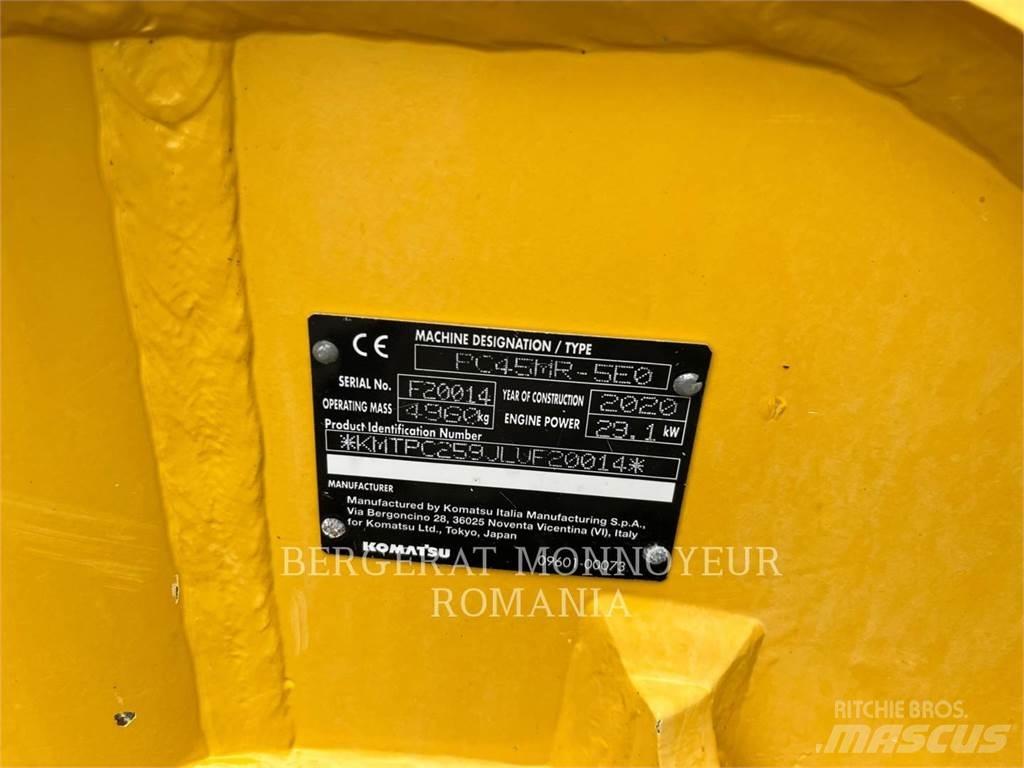 Komatsu PC45MR - 5E0 Minigrävare < 7t