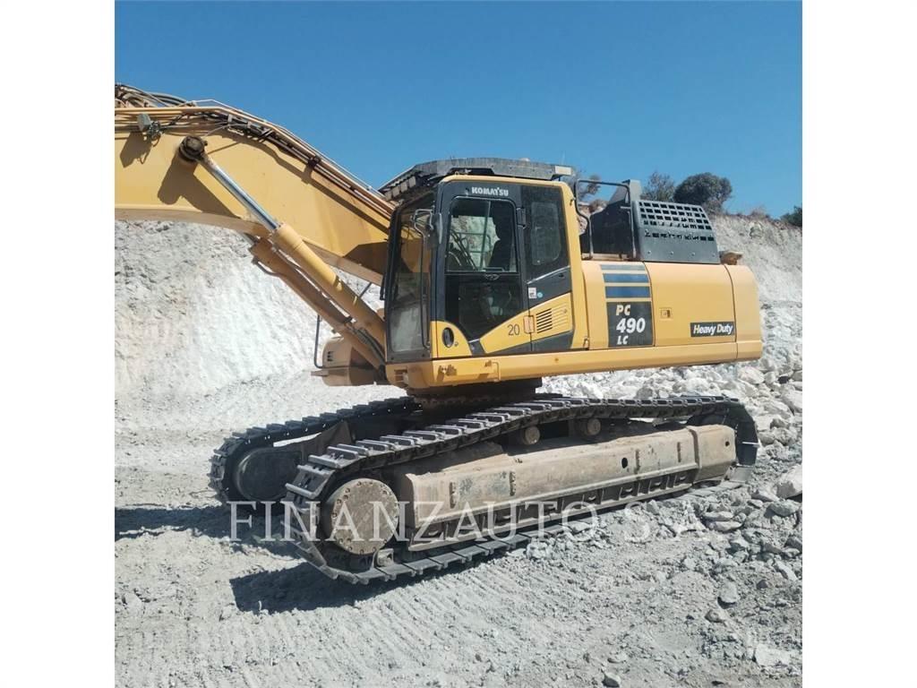 Komatsu PC490 Bandgrävare