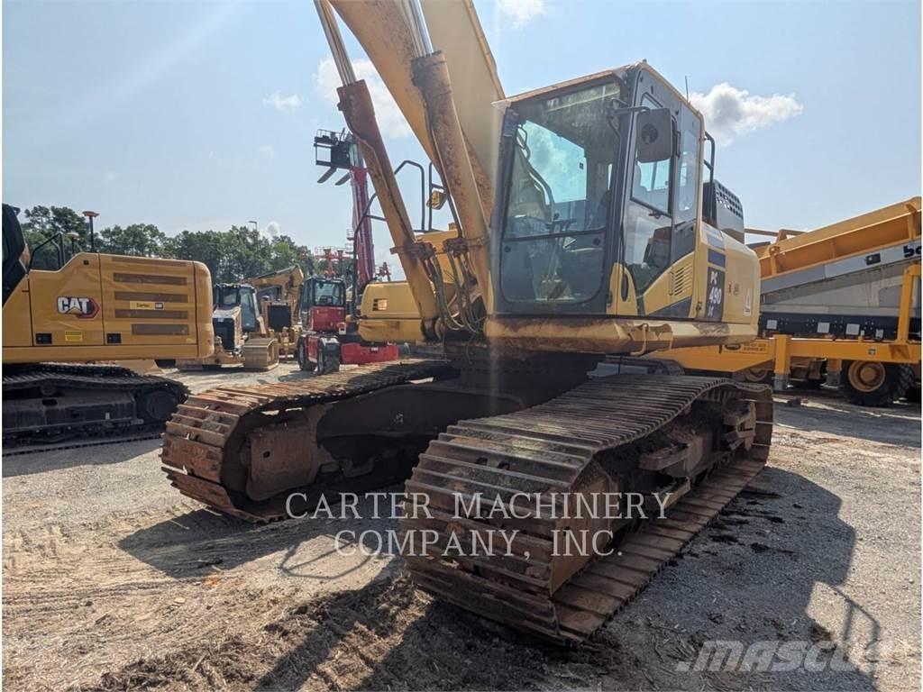 Komatsu PC490 Bandgrävare