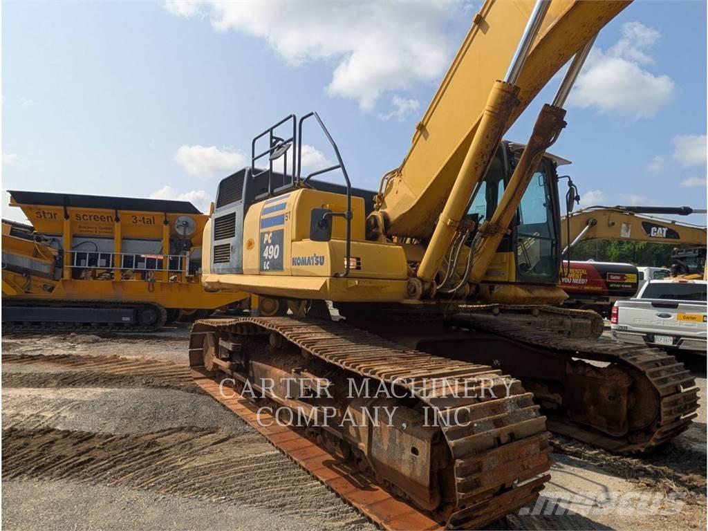 Komatsu PC490 Bandgrävare