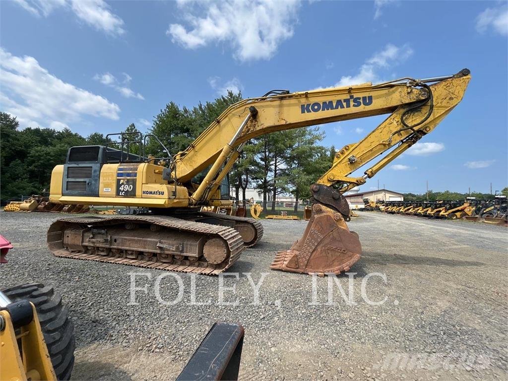 Komatsu PC490 Bandgrävare