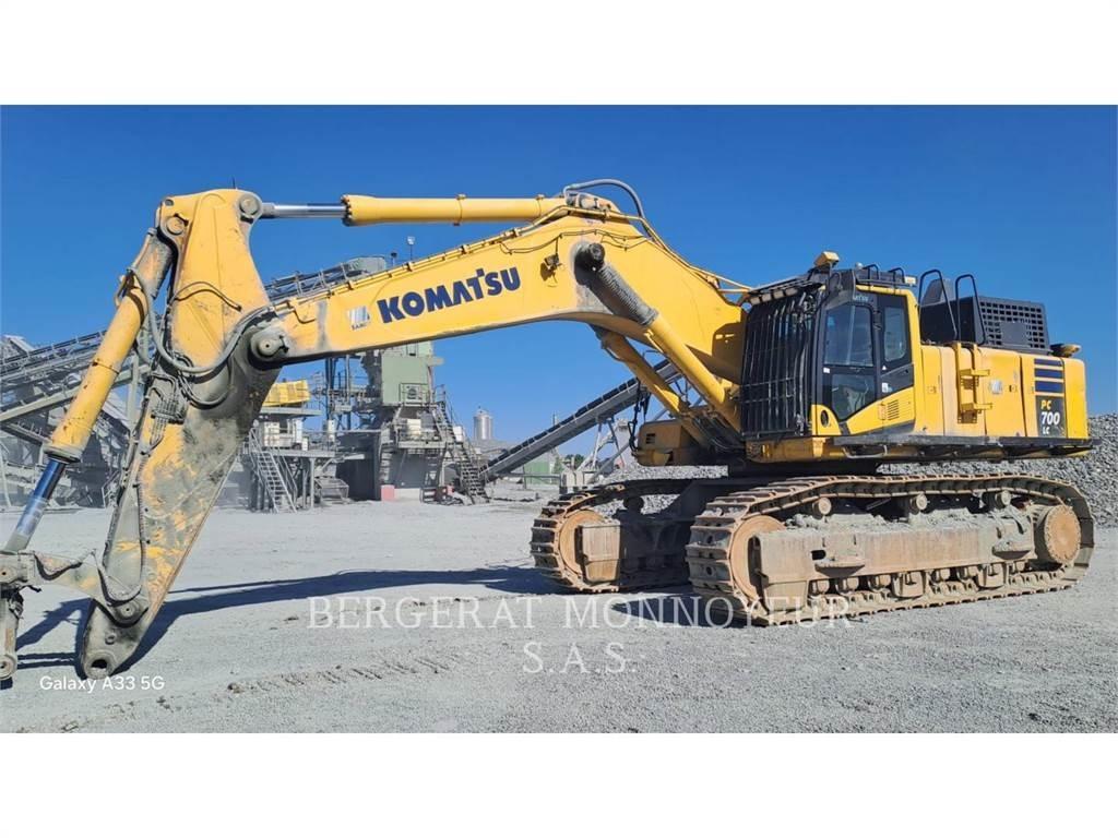 Komatsu PC700LC Bandgrävare
