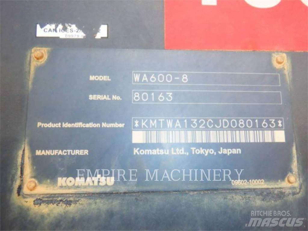 Komatsu WA600-8 Hjullastare