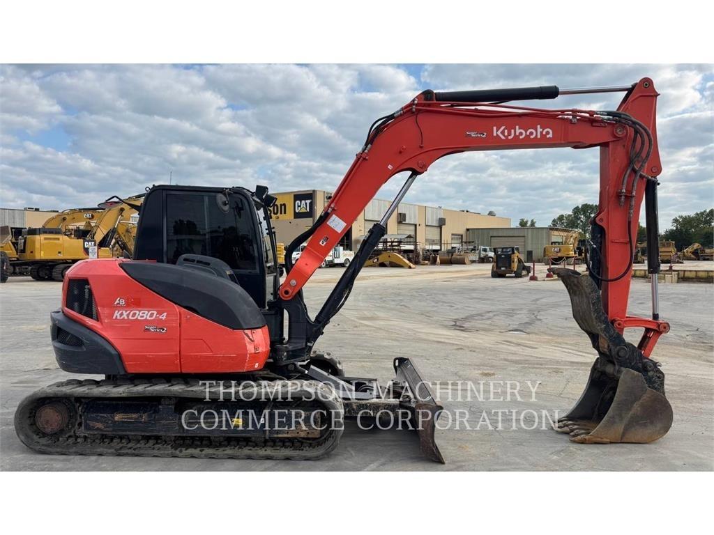 Kubota KX080 Minigrävare < 7t