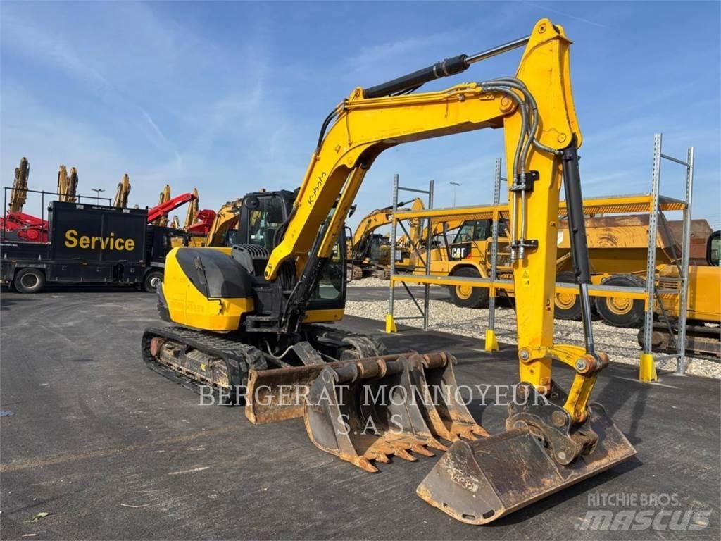 Kubota KX080.4 Bandgrävare