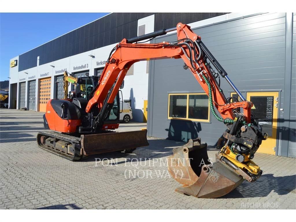 Kubota KX80 Bandgrävare