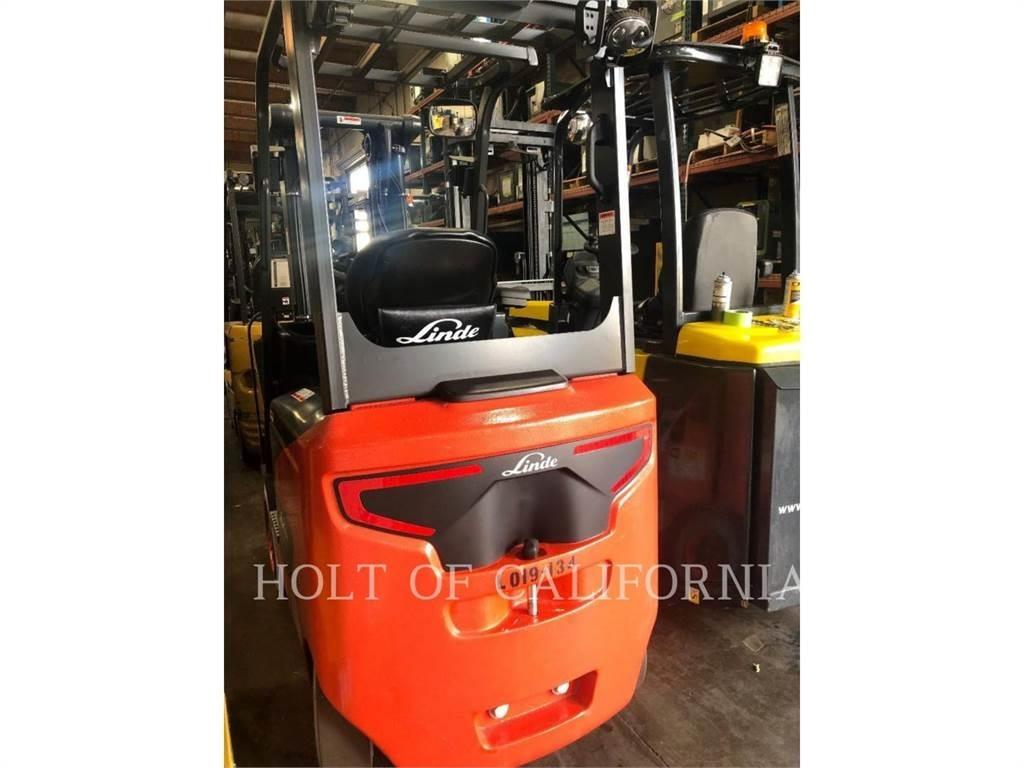 Linde E25C Elmotviktstruckar
