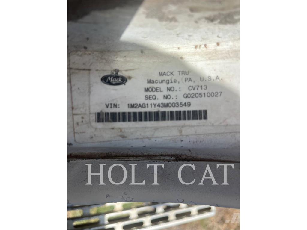 Mack GRANITE CV713 Övriga bilar