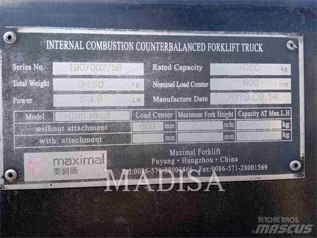 MAXI-LIFT FD70T-MWJ3 Övriga motviktstruckar